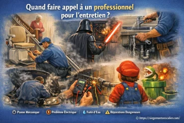 Quand faire appel à un professionnel pour l’entretien de votre siège monte-escalier ?