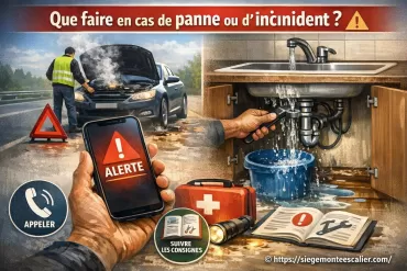 Que faire en cas de panne ou d'incident sur votre siège monte-escalier ?