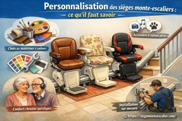 Personnalisation des sièges monte-escalier : ce qu’il faut savoir avant de choisir